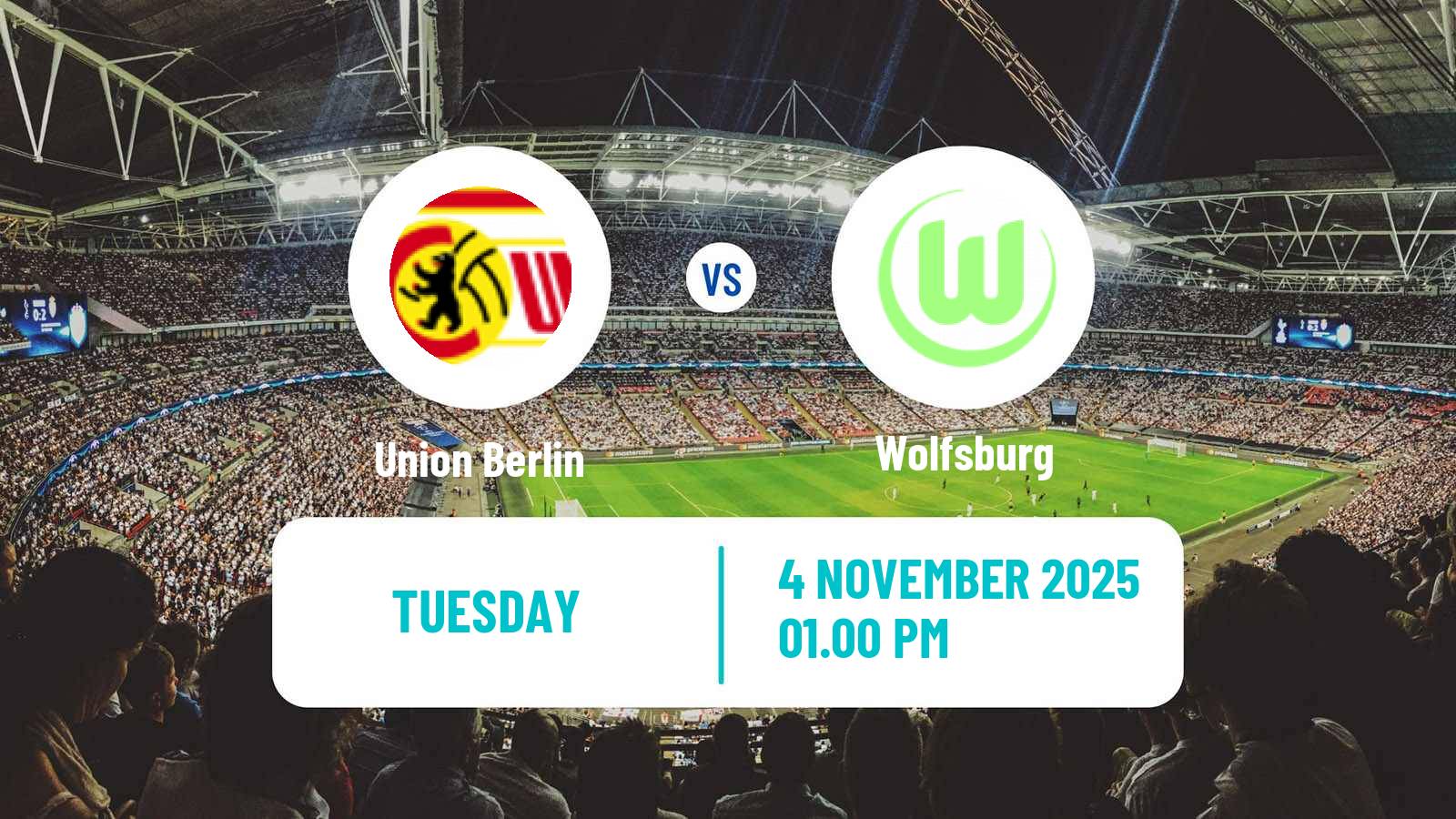 Football German Bundesliga Women Union Berlin - Wolfsburg