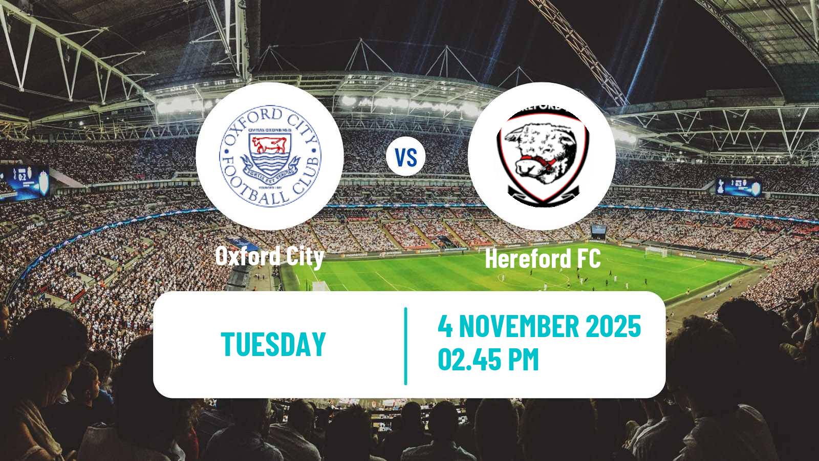 Football English National League North Oxford City - Hereford