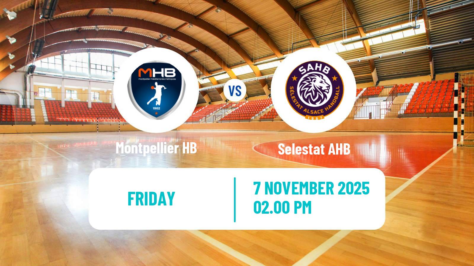 Handball French Starligue Handball Montpellier HB - Selestat AHB