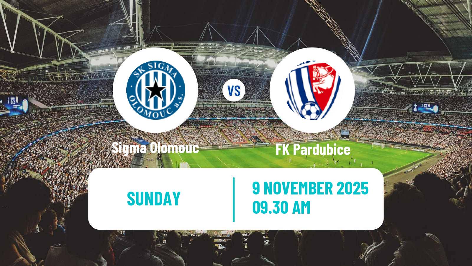 Football Czech 1 Liga Sigma Olomouc - Pardubice