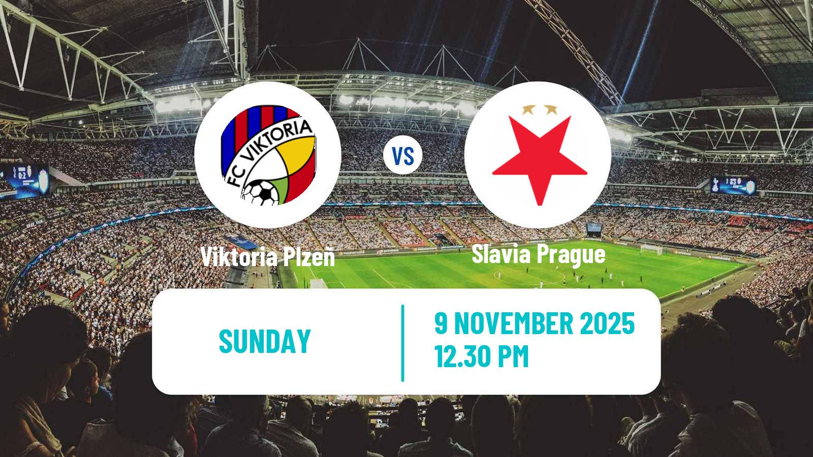 Football Czech 1 Liga Viktoria Plzeň - Slavia Prague