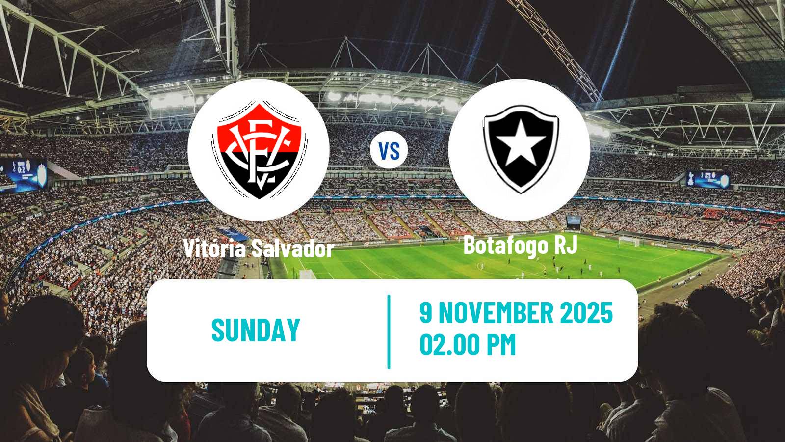 Football Brazilian Serie A Vitória Salvador - Botafogo RJ