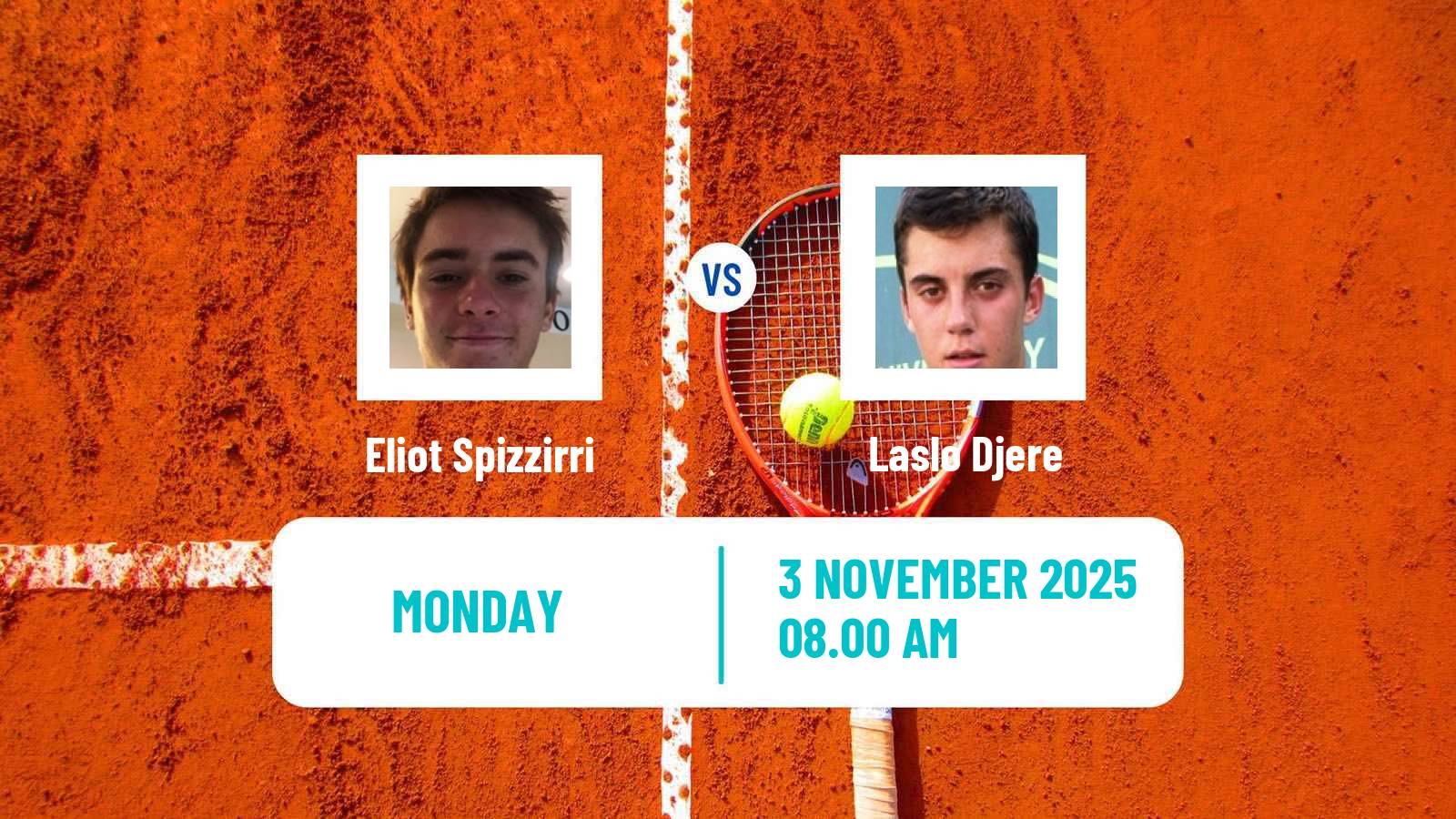 Tennis ATP Athens Eliot Spizzirri - Laslo Djere