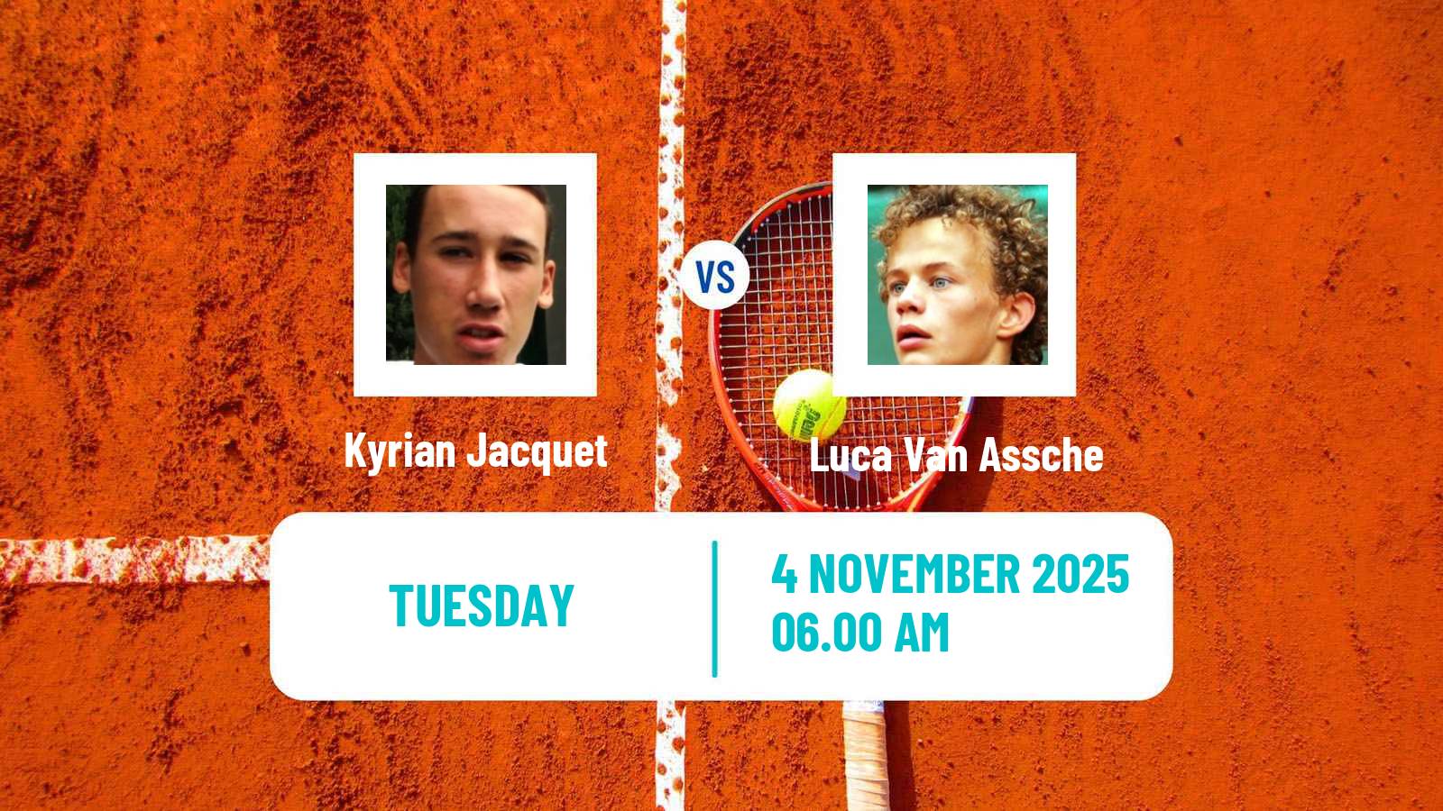 Tennis ATP Metz Kyrian Jacquet - Luca Van Assche