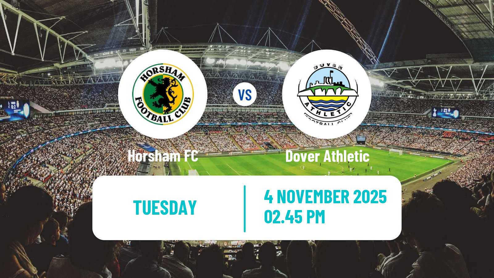 Football English National League South Horsham - Dover Athletic