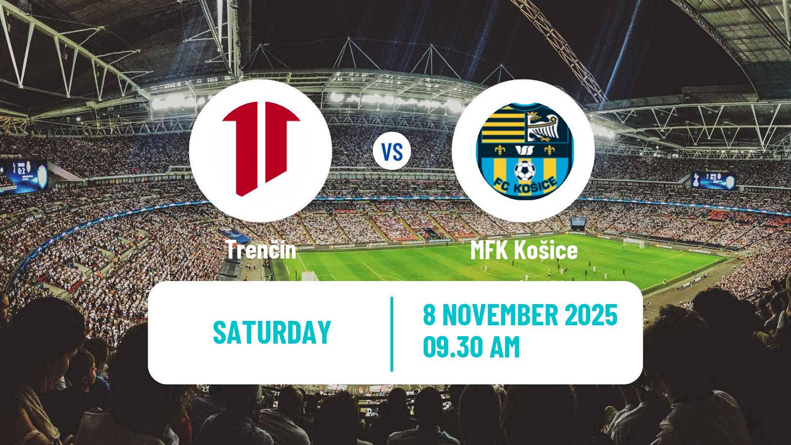 Football Slovak Superliga Trenčín - MFK Košice