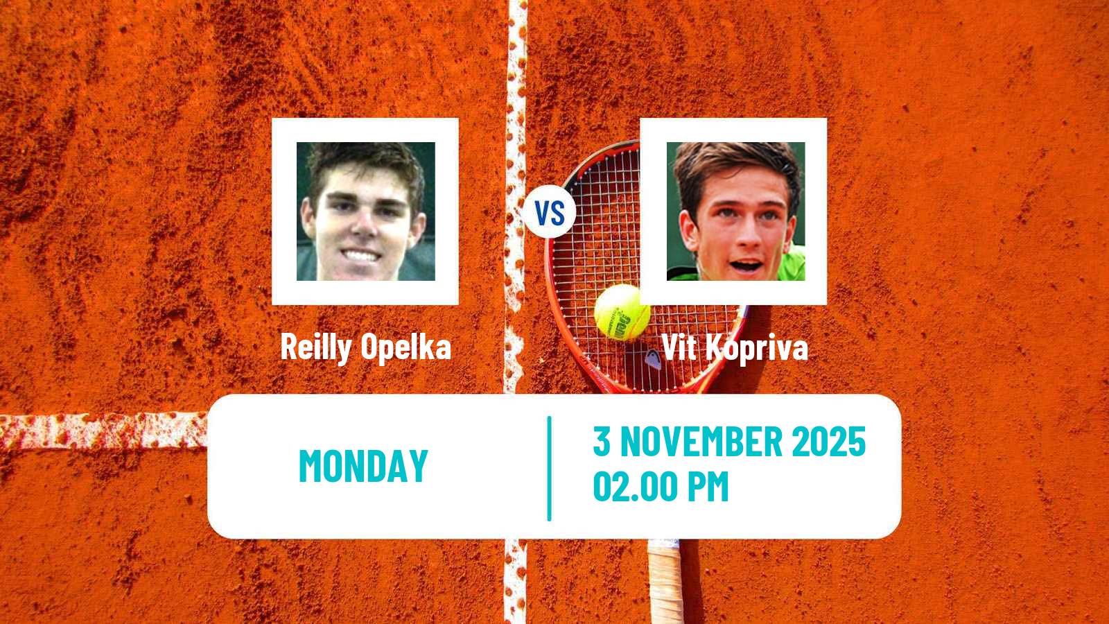 Tennis ATP Athens Reilly Opelka - Vit Kopriva