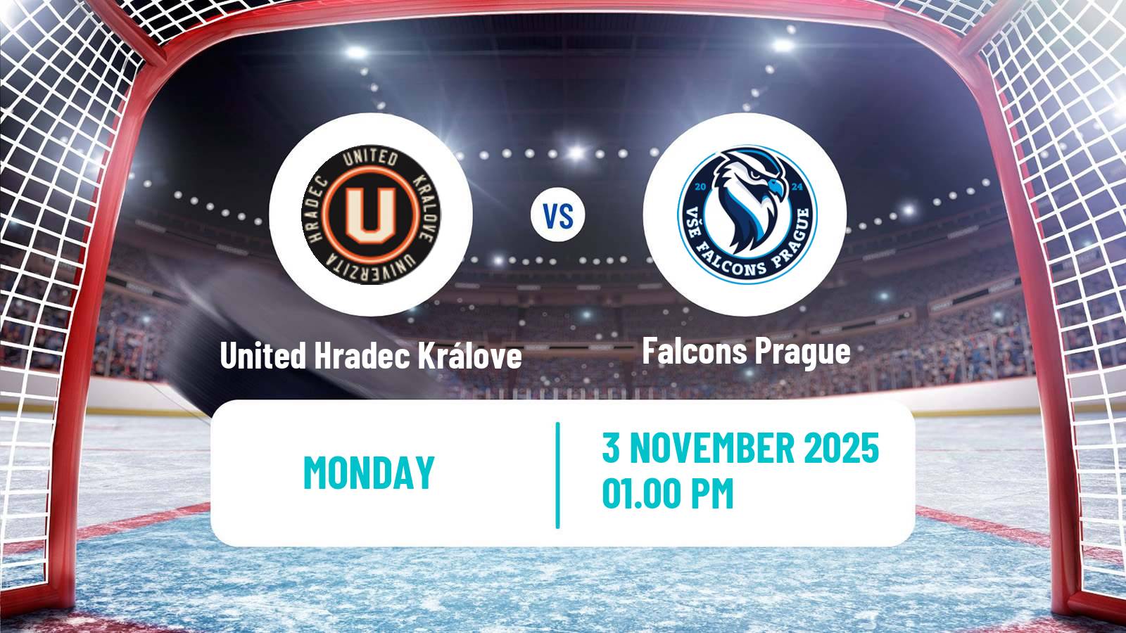 Hockey Czech ULLH United Hradec Králove - Falcons Prague