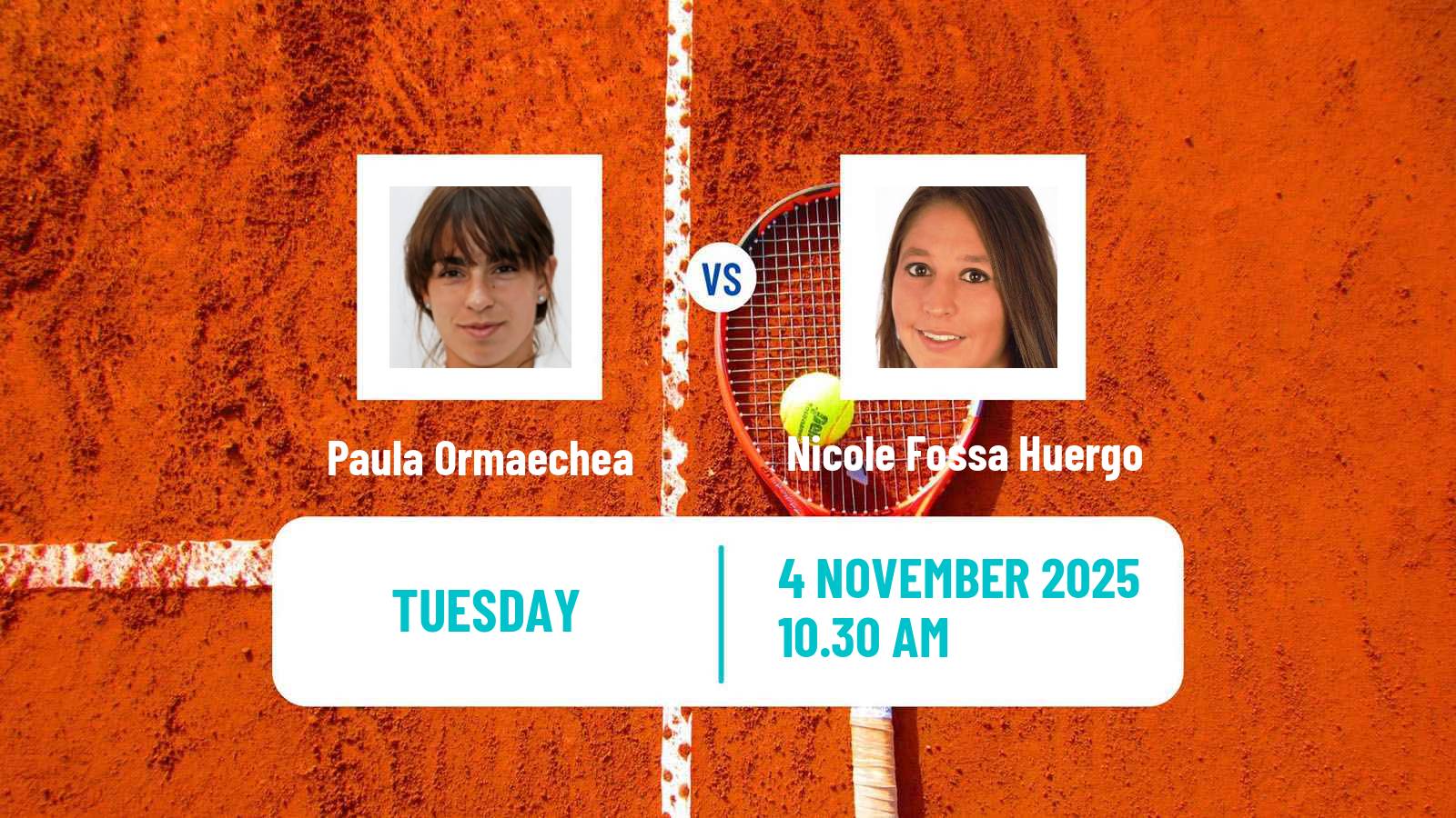 Tennis Tucuman Challenger Women Paula Ormaechea - Nicole Fossa Huergo