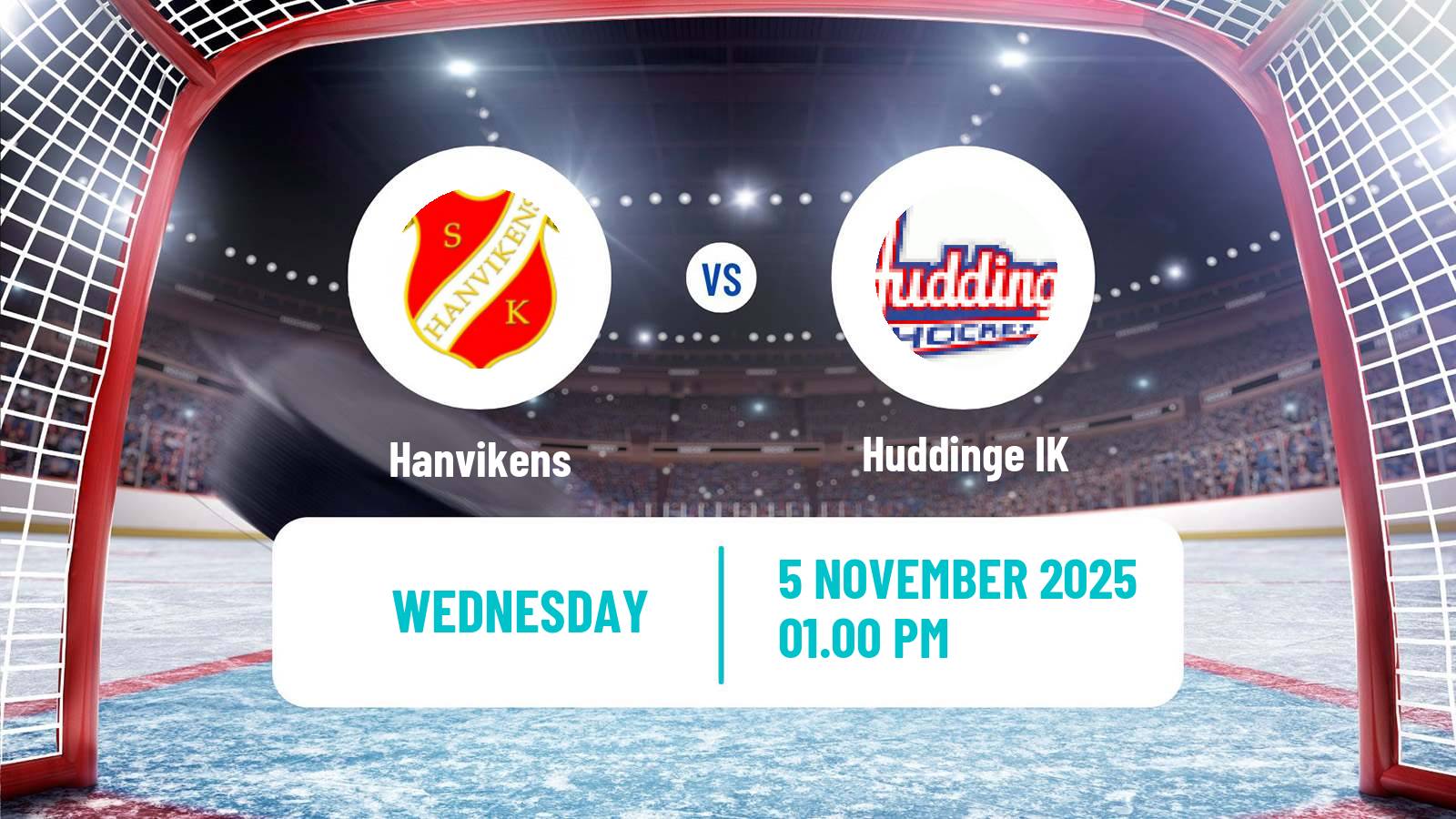 Hockey Swedish HockeyEttan Sodra Hanvikens - Huddinge