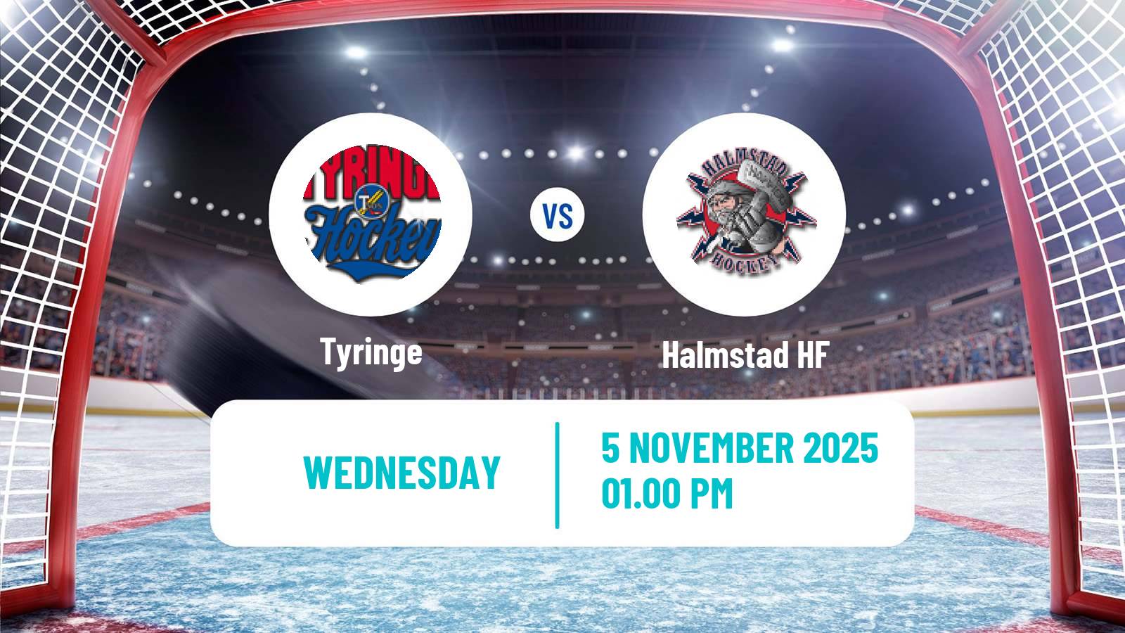 Hockey Swedish HockeyEttan Sodra Tyringe - Halmstad