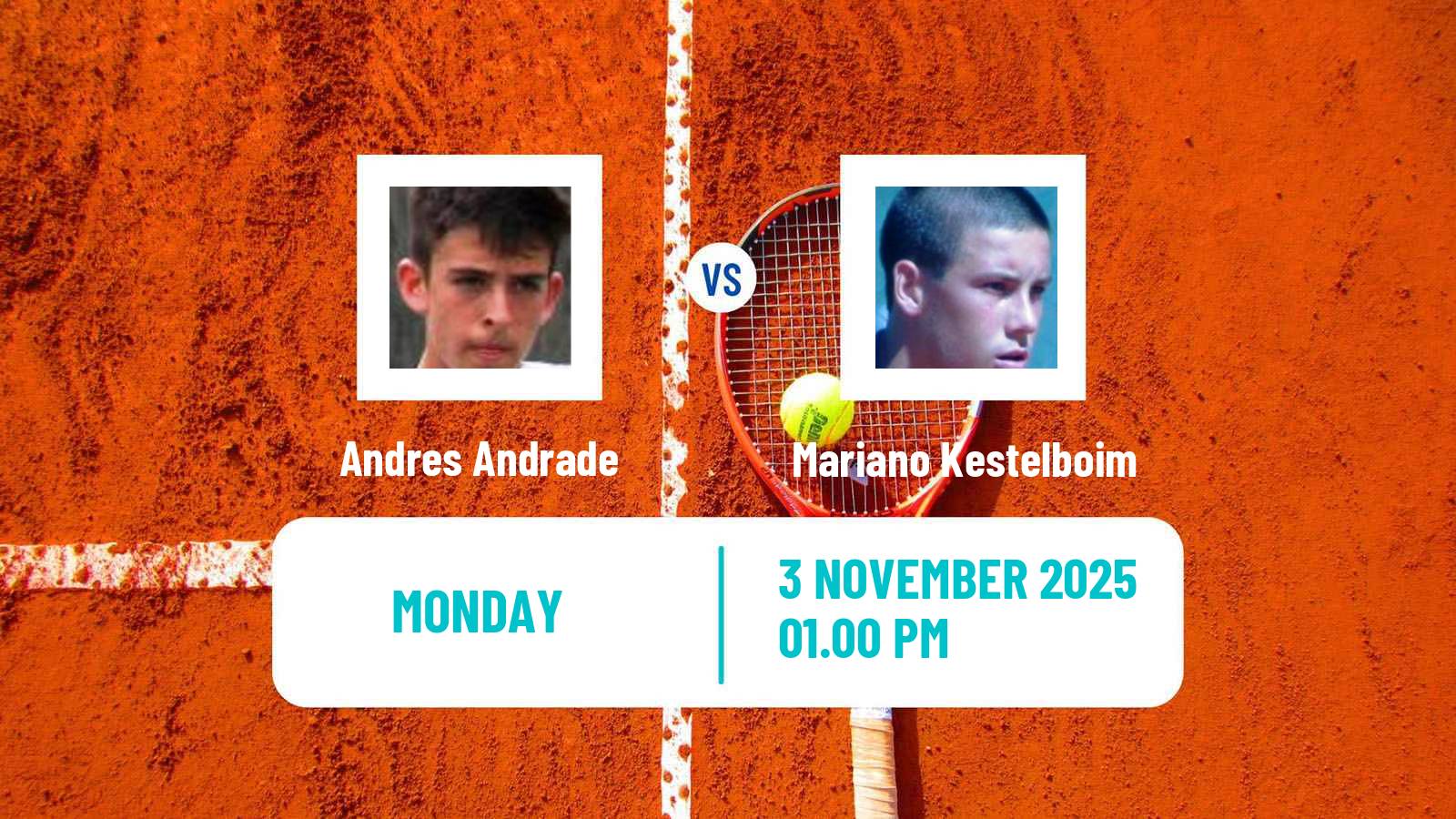 Tennis Lima 2 Challenger Men Andres Andrade - Mariano Kestelboim