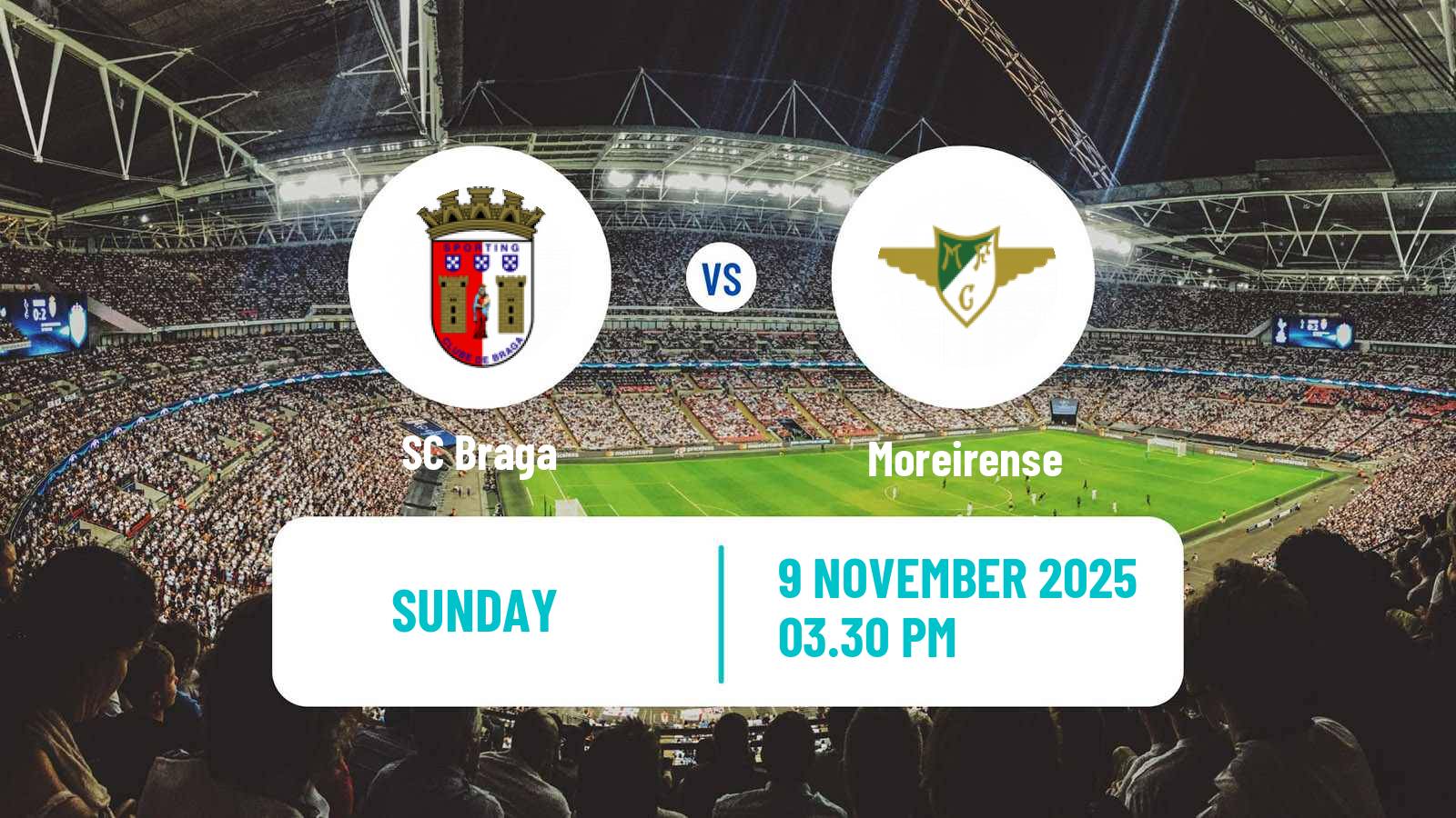 Football Liga Portugal Braga - Moreirense