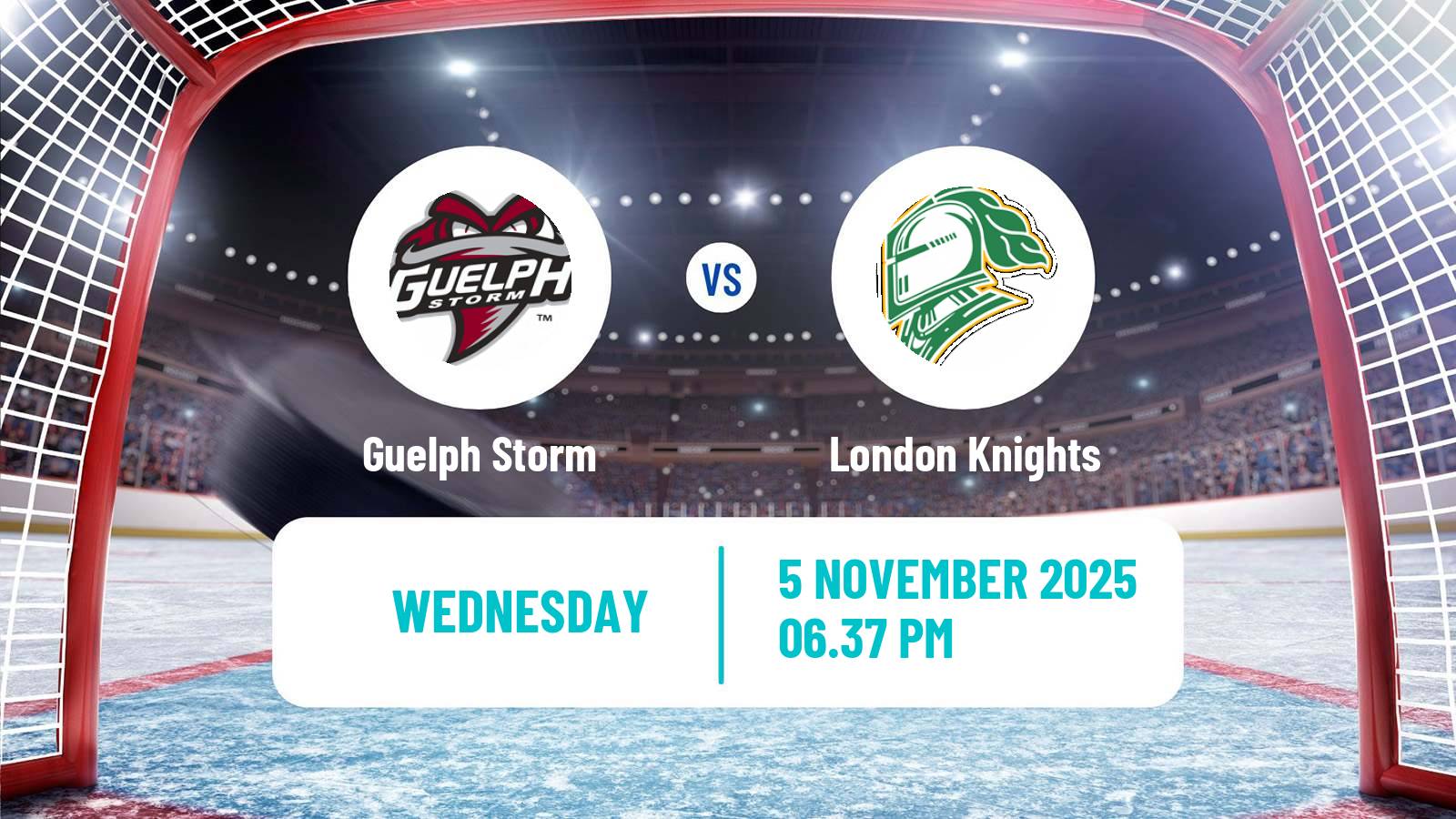 Hockey OHL Guelph Storm - London Knights