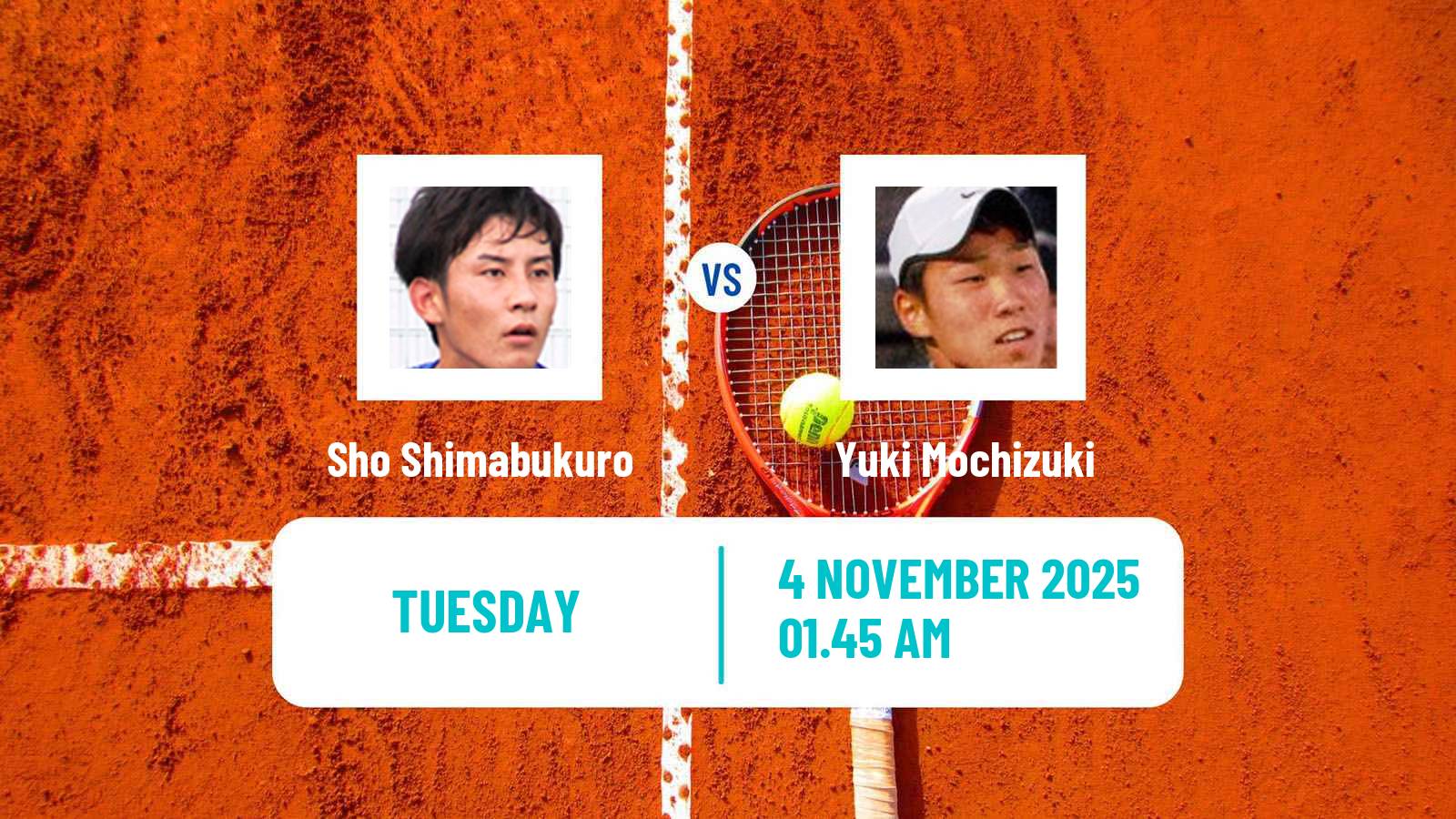 Tennis Matsuyama Challenger Men Sho Shimabukuro - Yuki Mochizuki