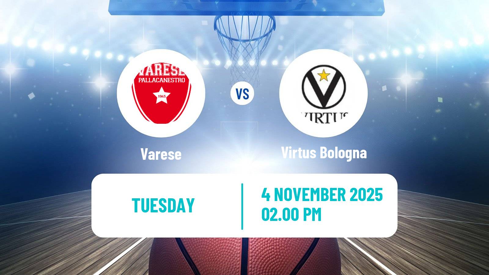 Basketball Italian Lega A Basketball Varese - Virtus Bologna