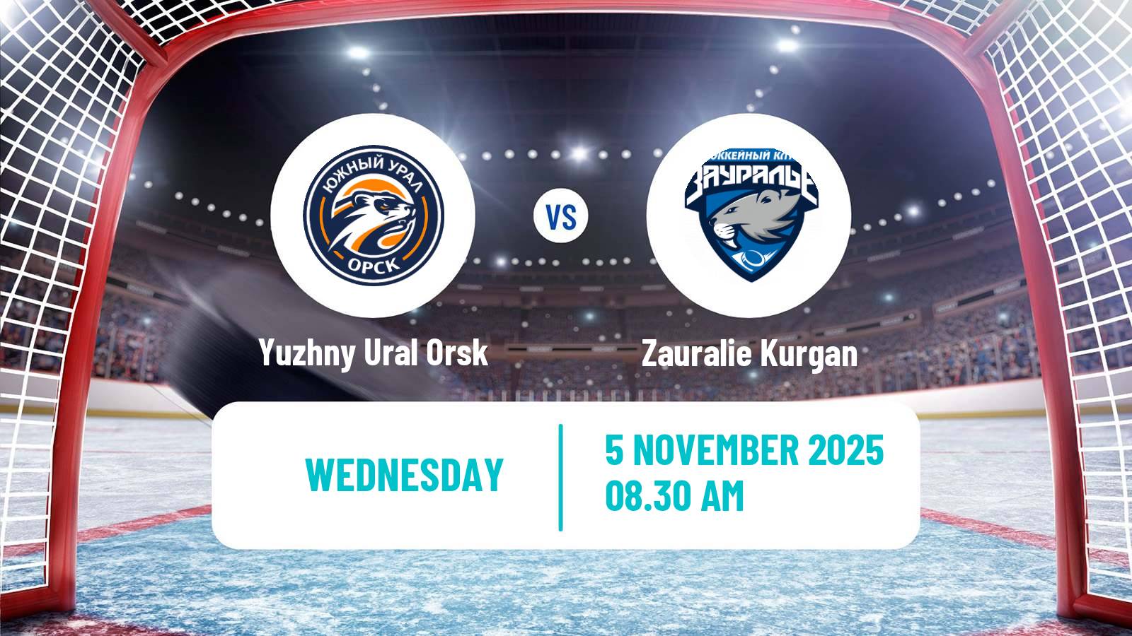 Hockey VHL Yuzhny Ural Orsk - Zauralie Kurgan