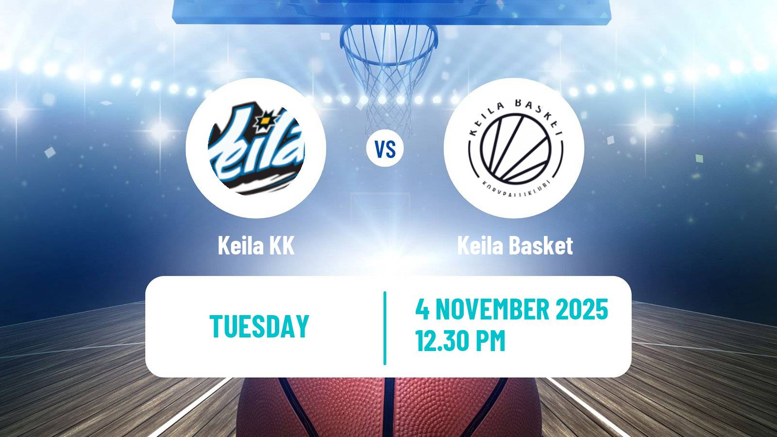 Basketball Estonian–Latvian Basketball League Keila - Keila Basket