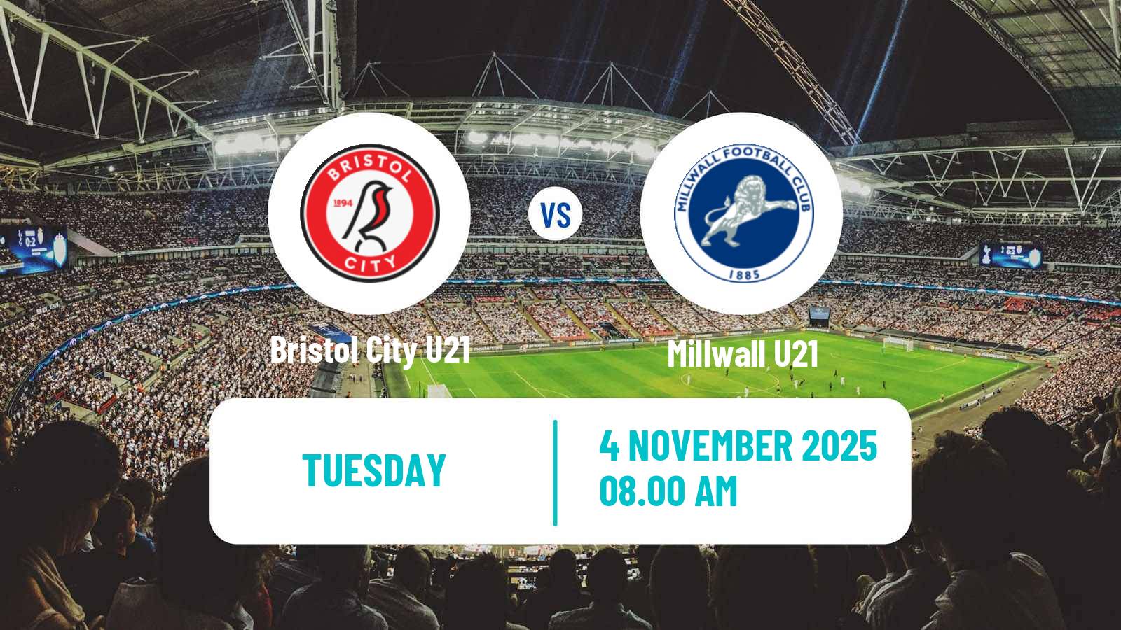 Football English Professional Development League Bristol City U21 - Millwall U21