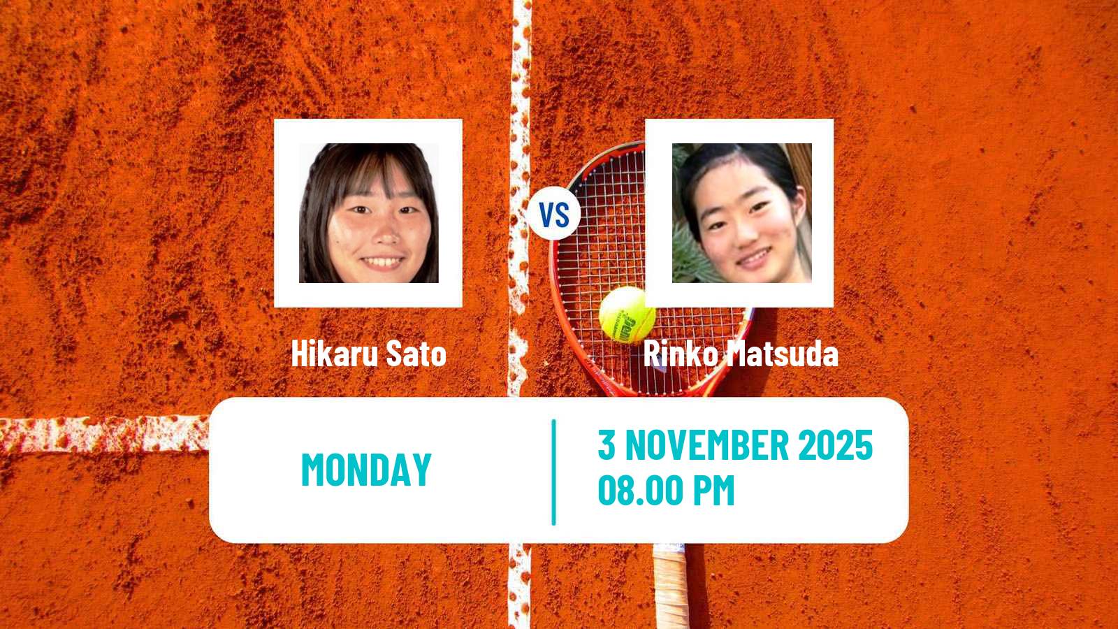 Tennis ITF W35 Hamamatsu Women Hikaru Sato - Rinko Matsuda