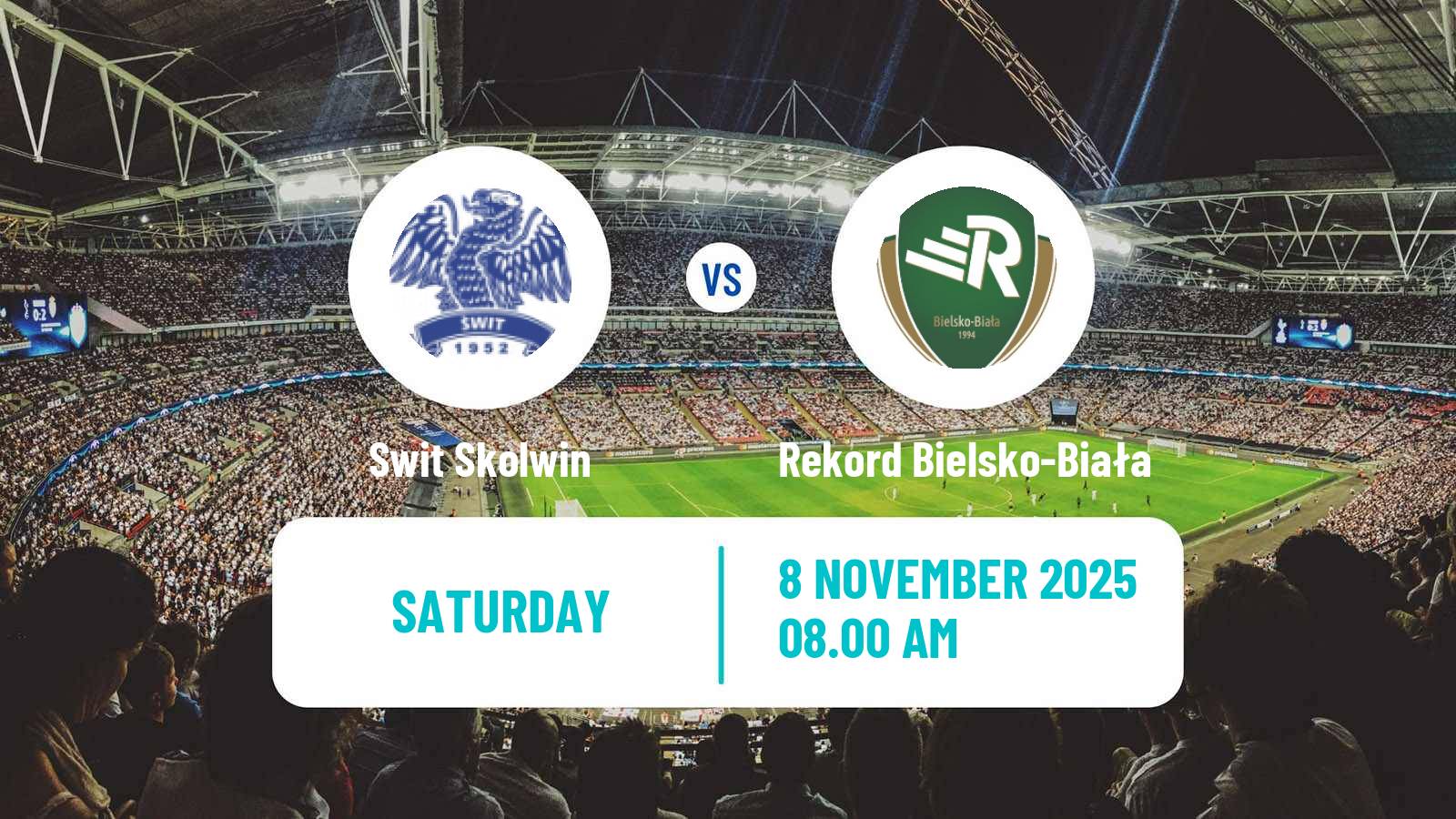 Football Polish Division 2 Swit Skolwin - Rekord Bielsko-Biała