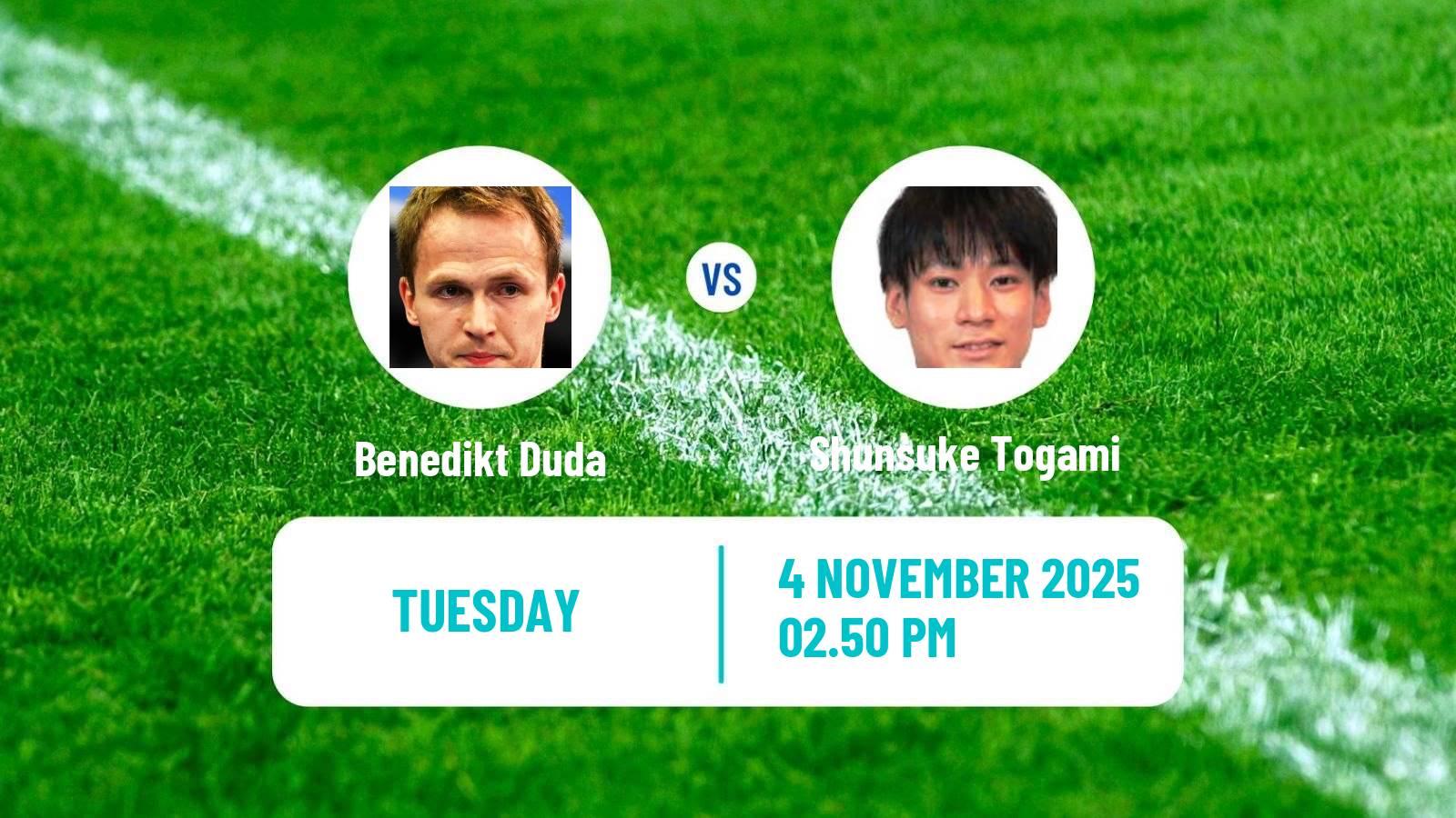 Table tennis Wtt Champions Frankfurt Men Benedikt Duda - Shunsuke Togami