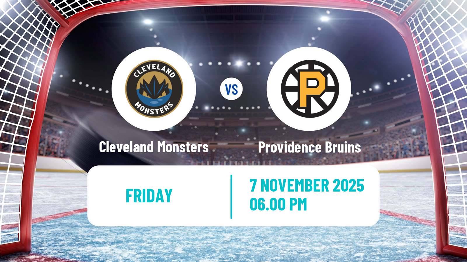 Hockey AHL Cleveland Monsters - Providence Bruins