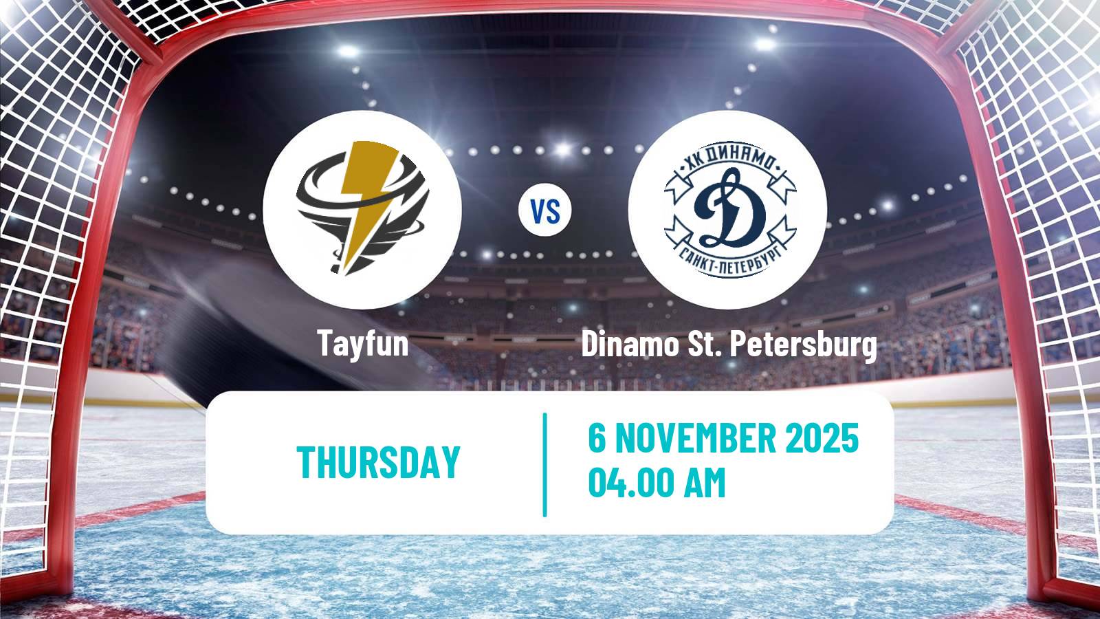 Hockey MHL Tayfun - Dinamo St. Petersburg