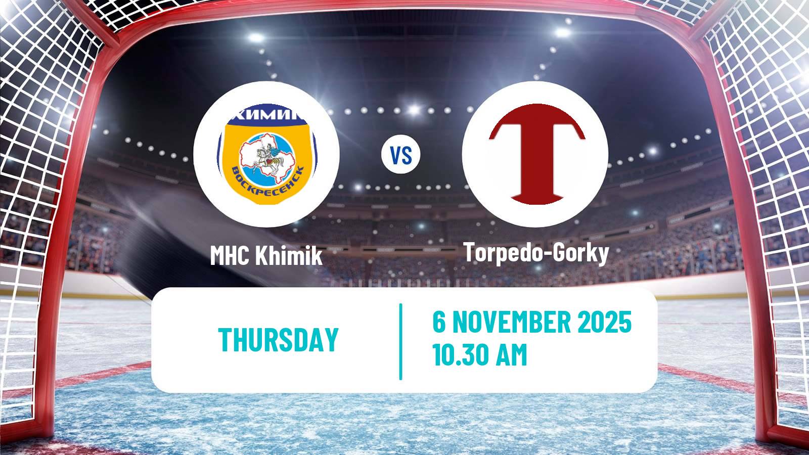 Hockey VHL Khimik - Torpedo-Gorky