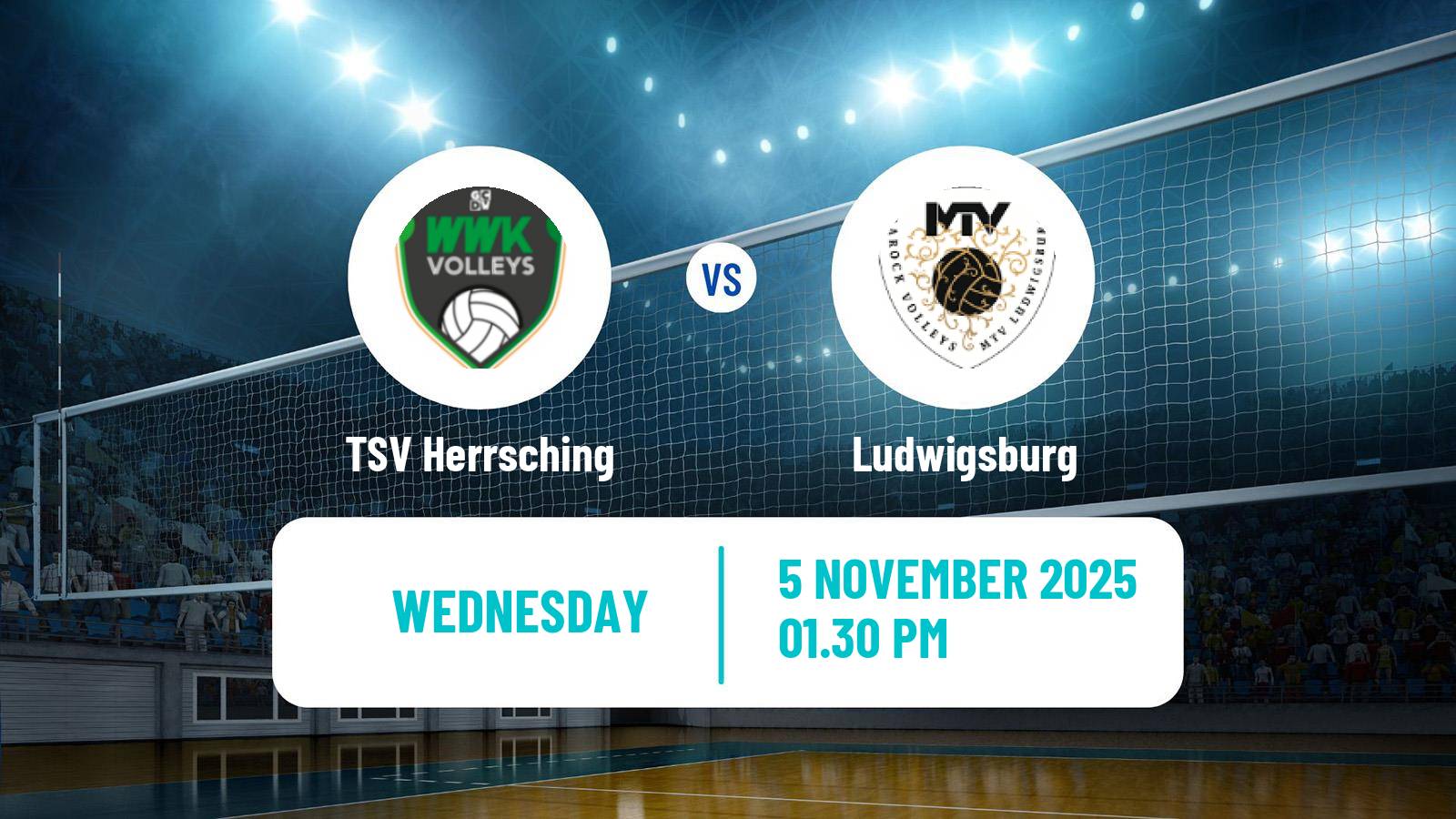 Volleyball German Bundesliga Volleyball TSV Herrsching - Ludwigsburg