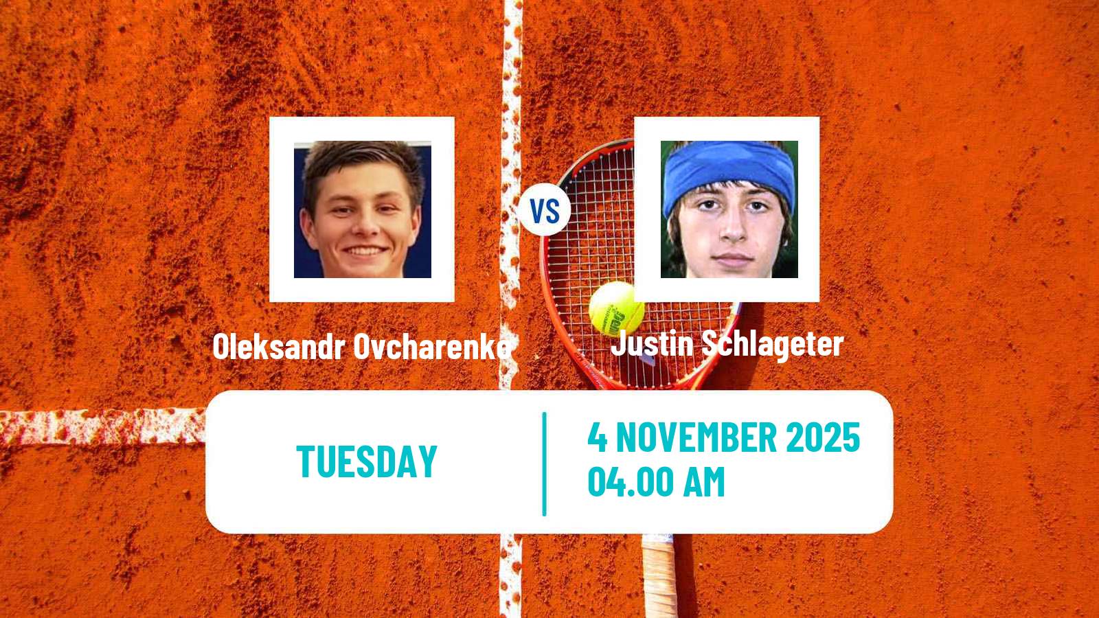 Tennis ITF M15 Antalya 13 Men Oleksandr Ovcharenko - Justin Schlageter