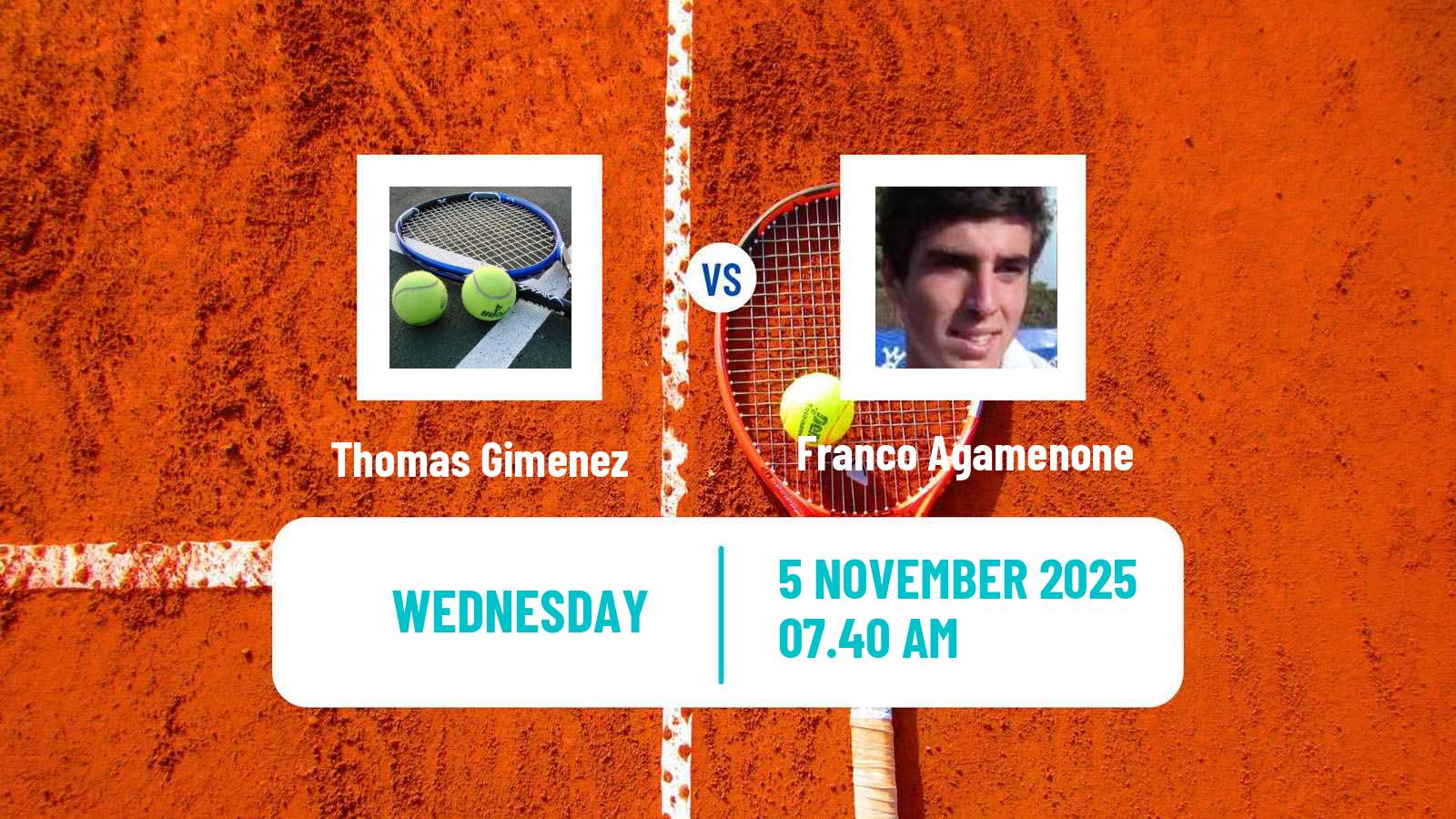 Tennis ITF M25 Valencia Men Thomas Gimenez - Franco Agamenone