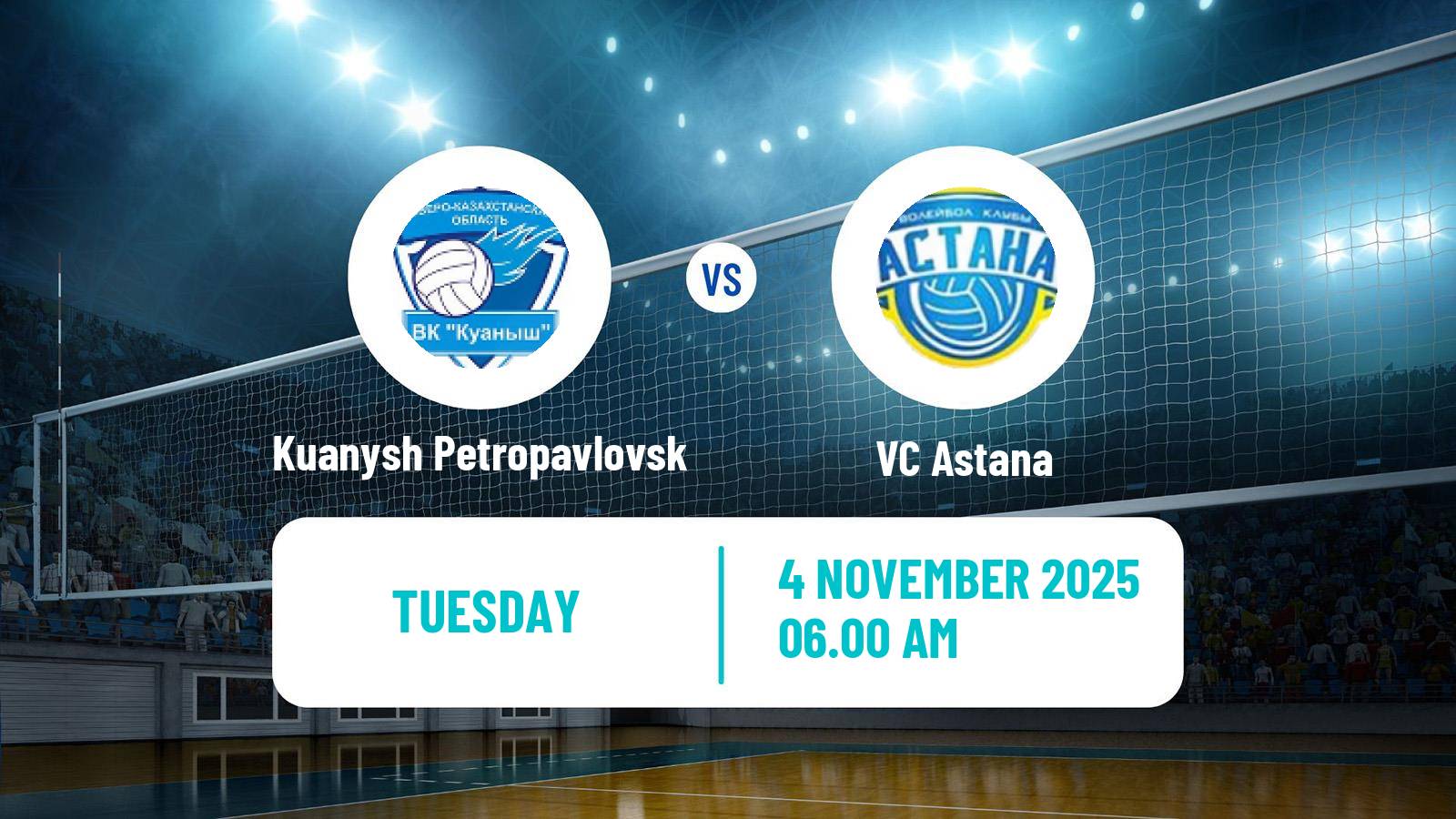 Volleyball Kazakh National League Volleyball Women Kuanysh Petropavlovsk - Astana