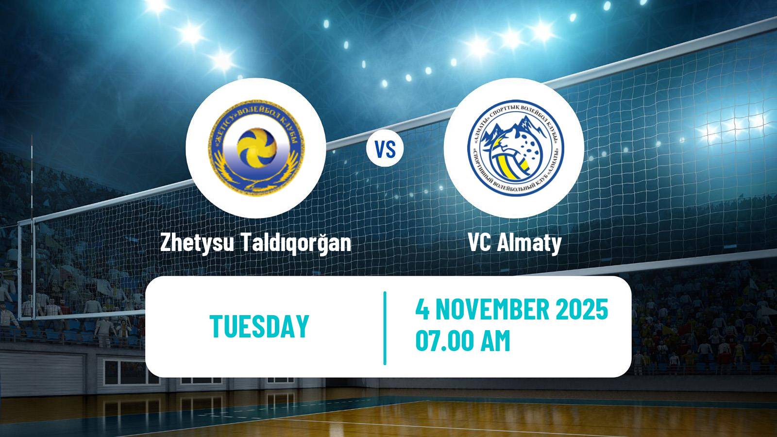 Volleyball Kazakh National League Volleyball Women Zhetysu Taldıqorğan - Almaty