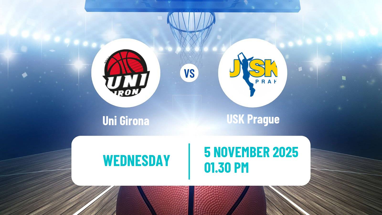 Basketball Euroleague Women Uni Girona - USK Prague
