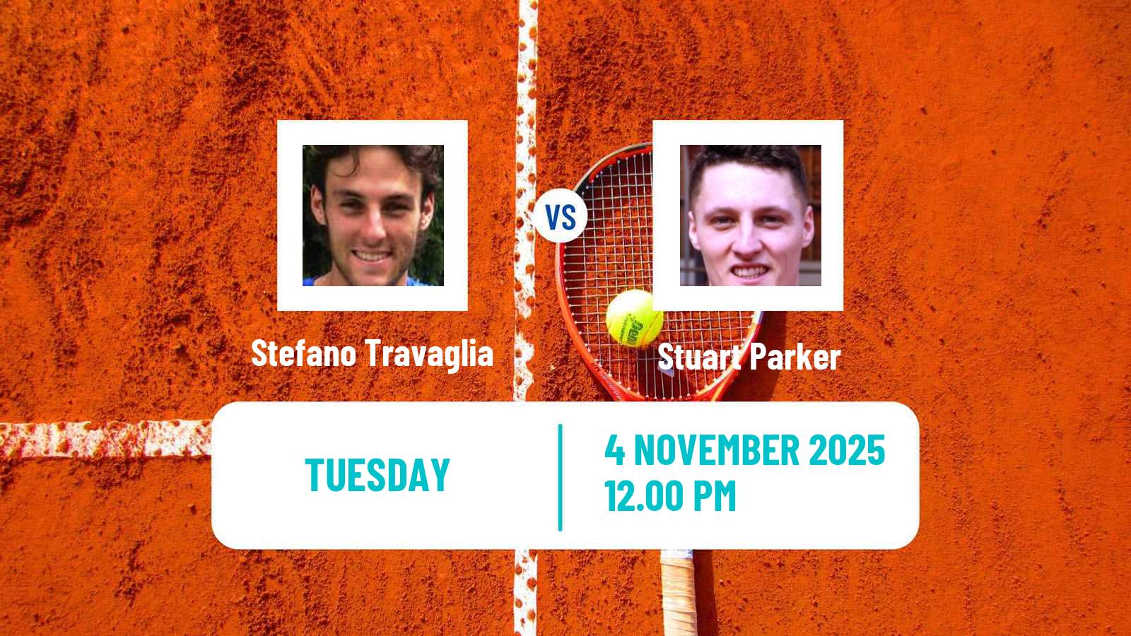 Tennis Helsinki Challenger Men Stefano Travaglia - Stuart Parker
