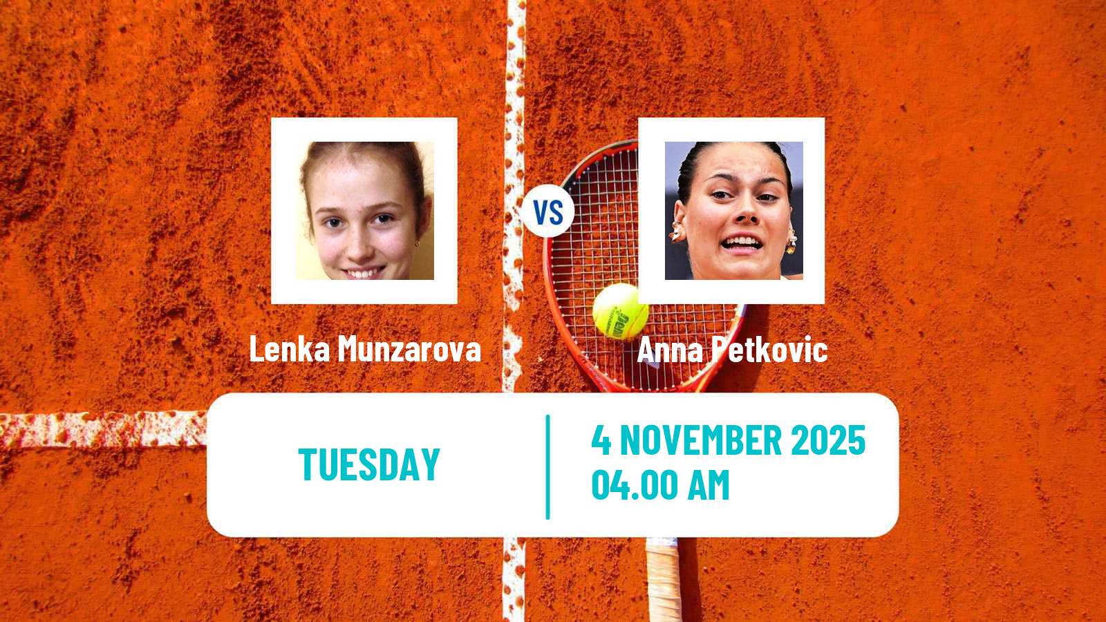 Tennis ITF W35 Liberec Women Lenka Munzarova - Anna Petkovic