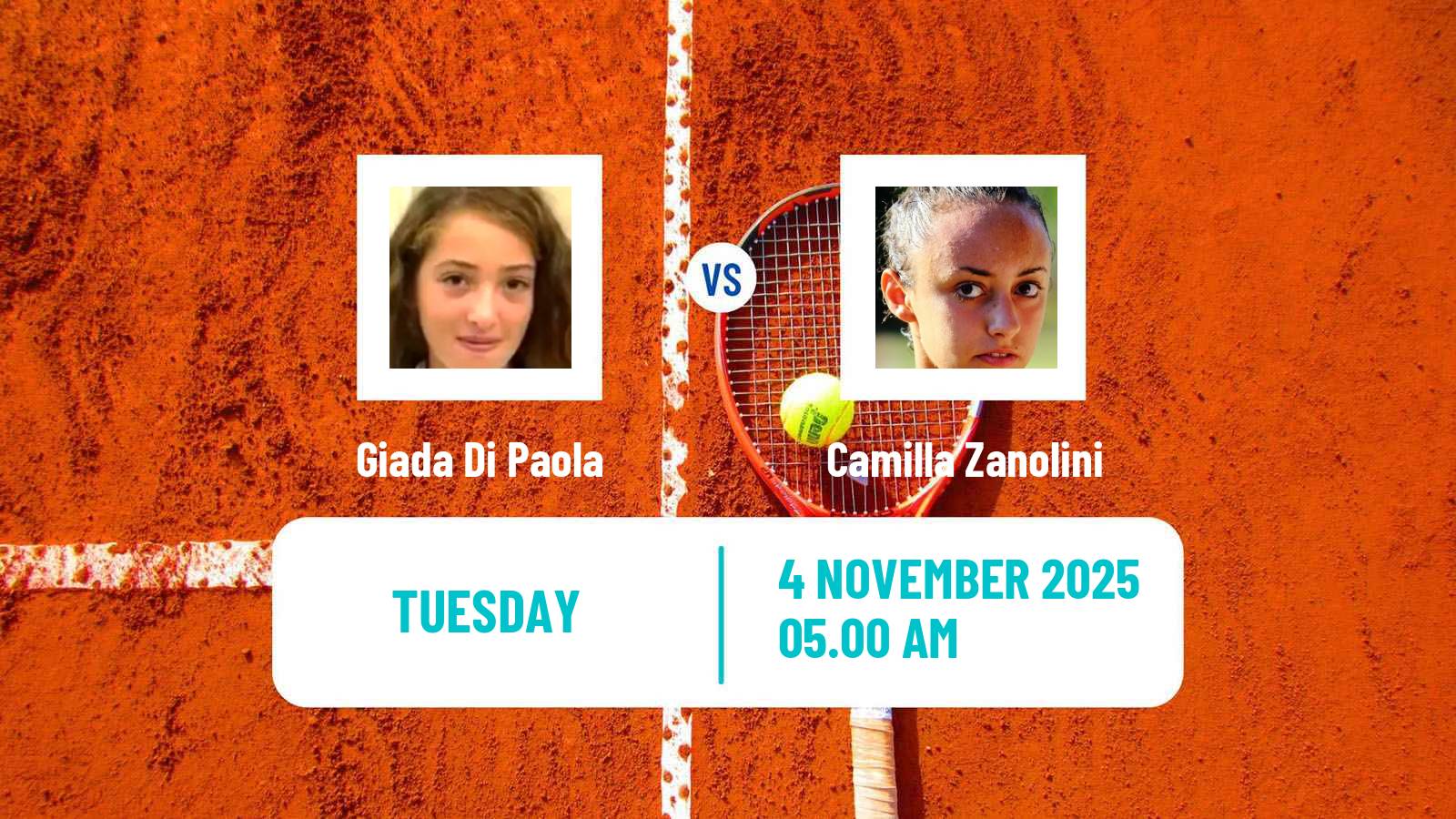 Tennis ITF W15 Solarino 2 Women Giada Di Paola - Camilla Zanolini