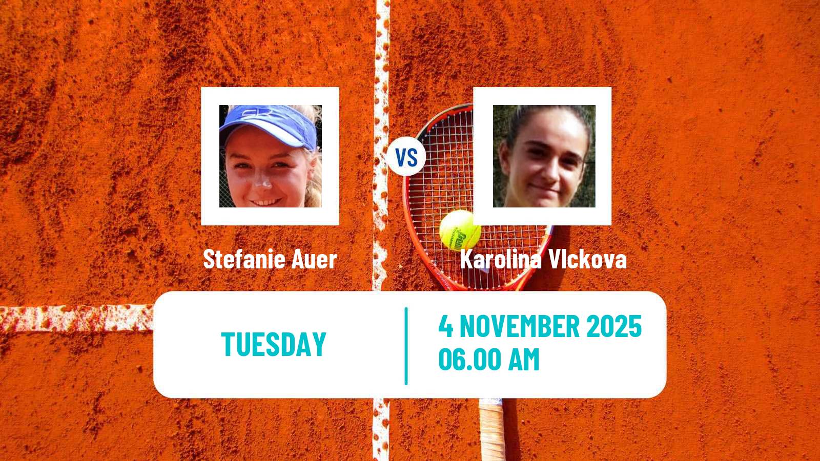 Tennis ITF W15 Szabolcsveresmart Women Stefanie Auer - Karolina Vlckova
