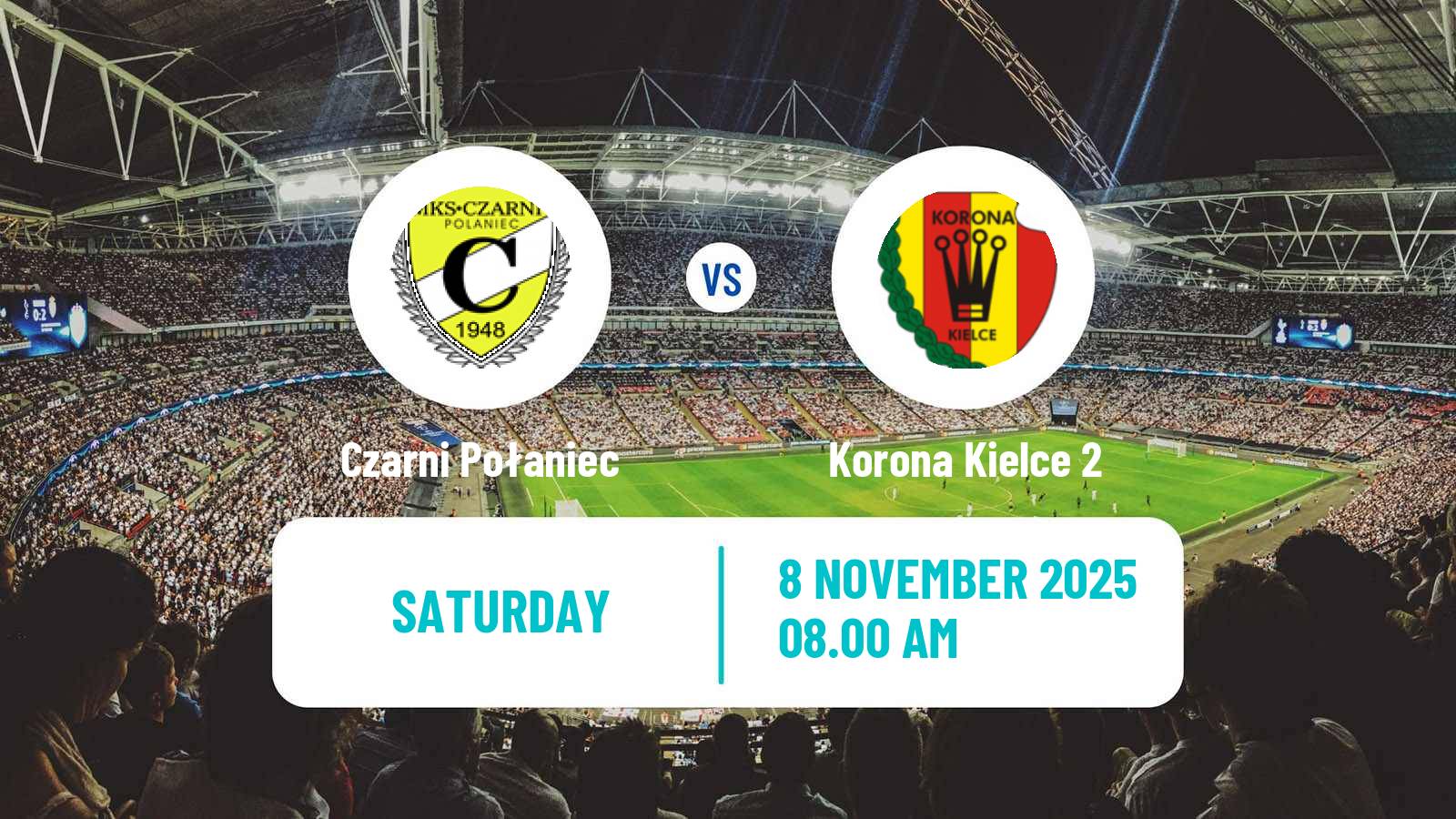 Football Polish Division 3 - Group IV Czarni Połaniec - Korona Kielce 2