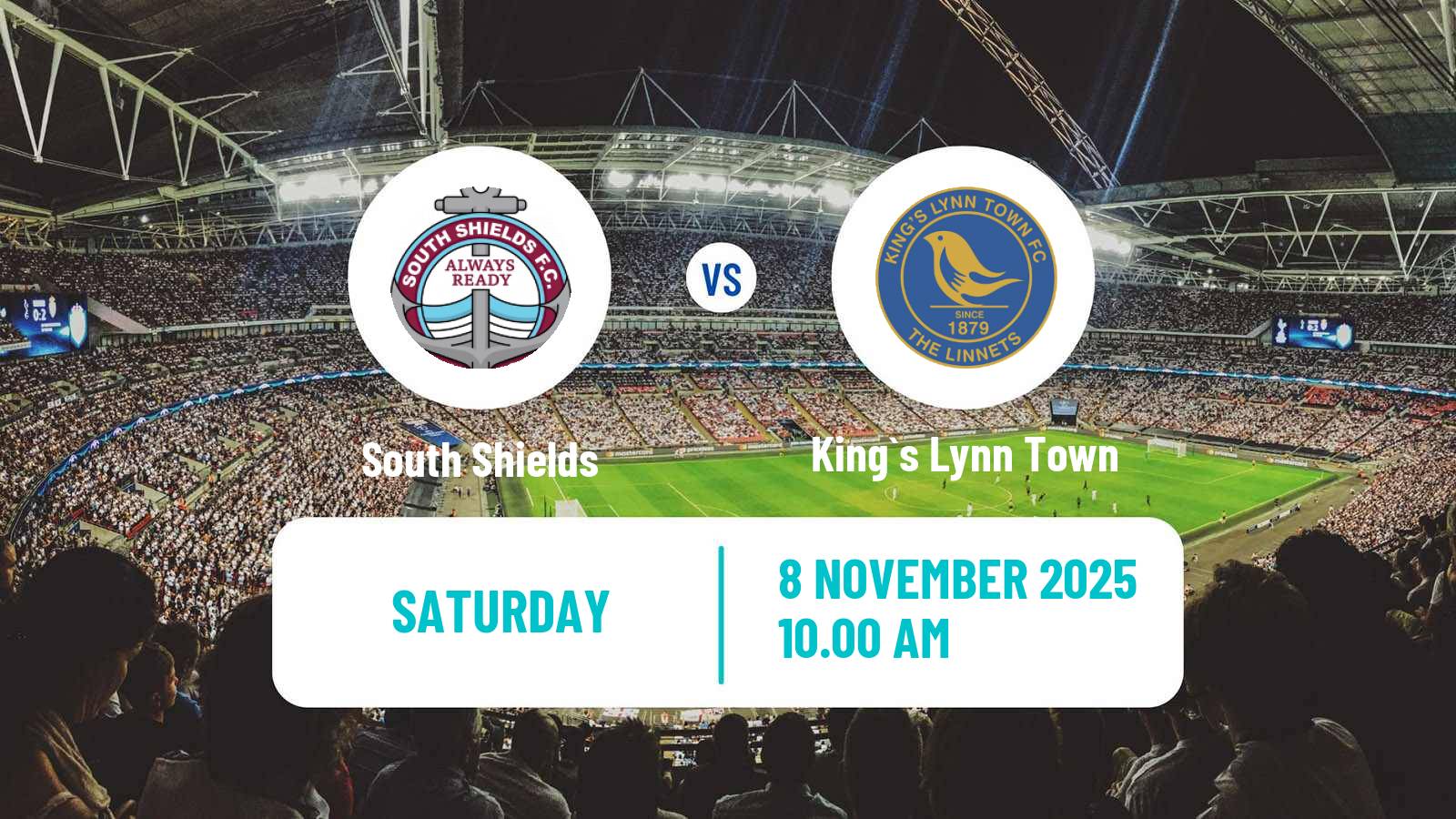 Football English National League North South Shields - King`s Lynn Town