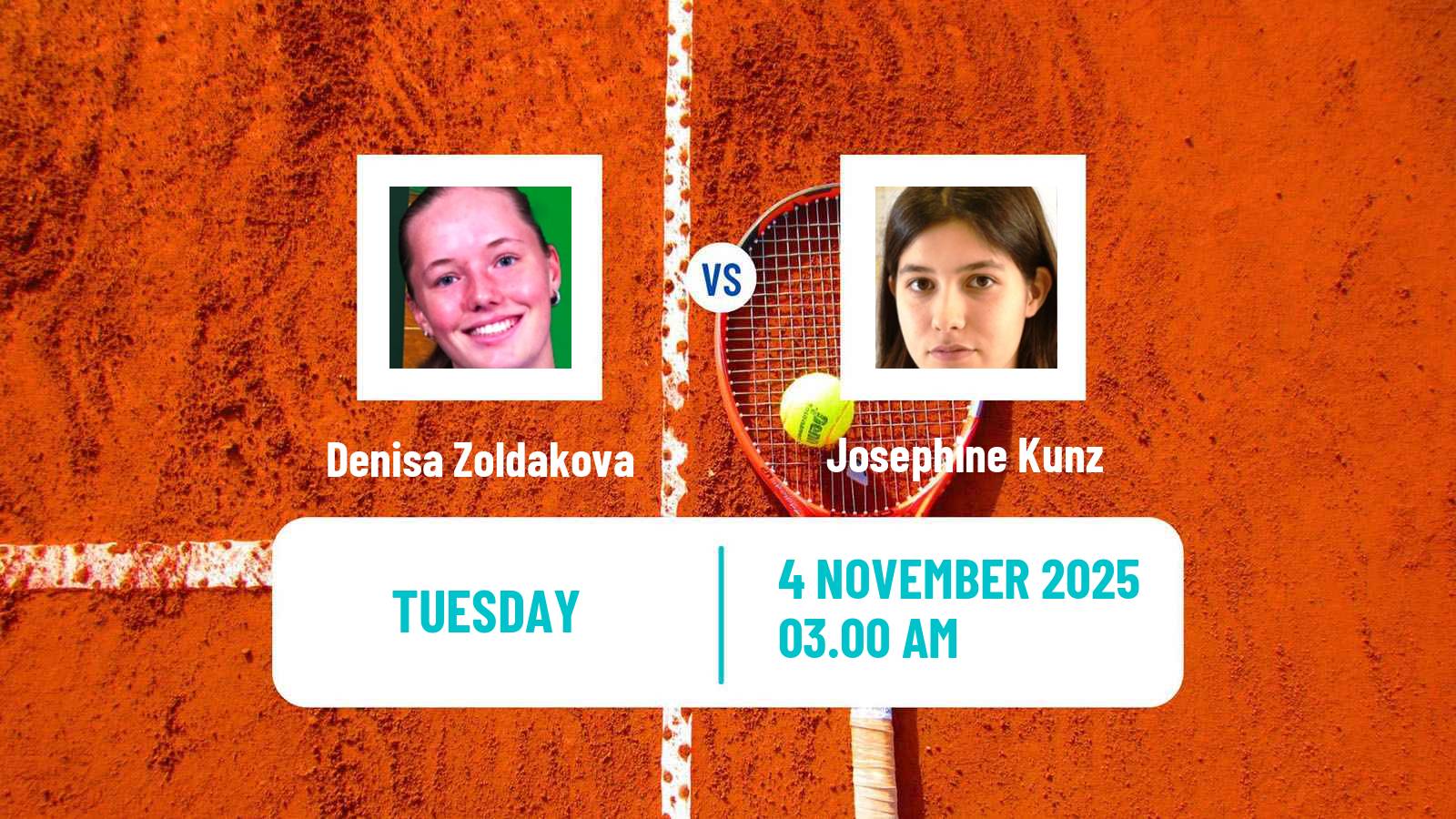 Tennis ITF W15 Szabolcsveresmart Women Denisa Zoldakova - Josephine Kunz