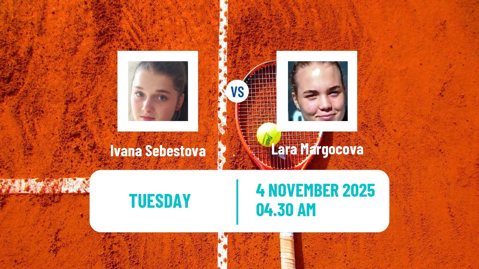 Tennis ITF W15 Szabolcsveresmart Women Ivana Sebestova - Lara Margocova