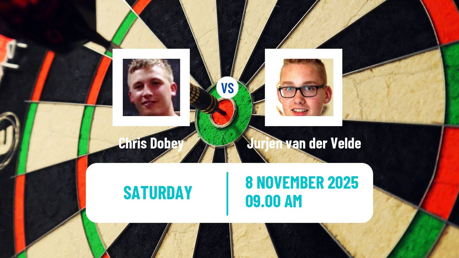Darts Grand Slam Chris Dobey - Jurjen van der Velde