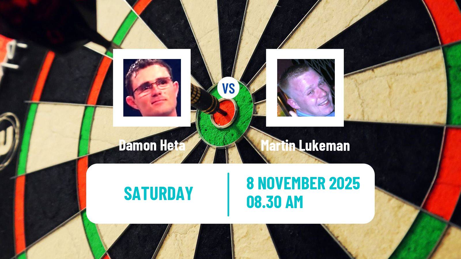 Darts Grand Slam Damon Heta - Martin Lukeman