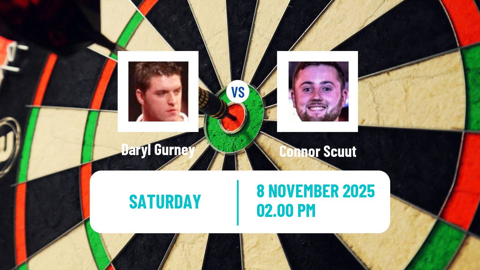 Darts Grand Slam Daryl Gurney - Connor Scuut