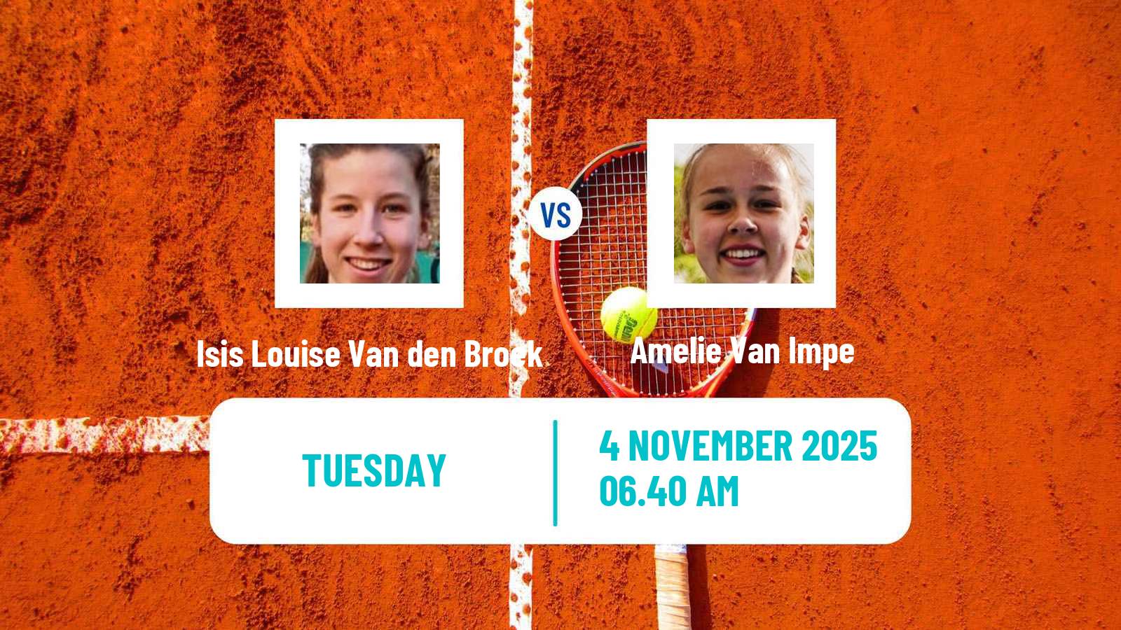 Tennis ITF W35 Faro Women Isis Louise Van den Broek - Amelie Van Impe