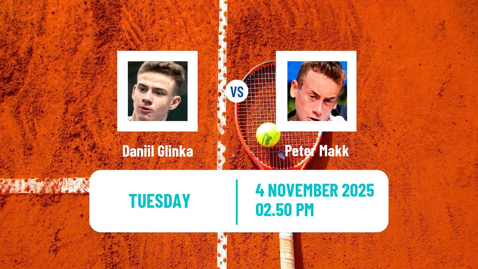 Tennis Knoxville Challenger Men Daniil Glinka - Peter Makk