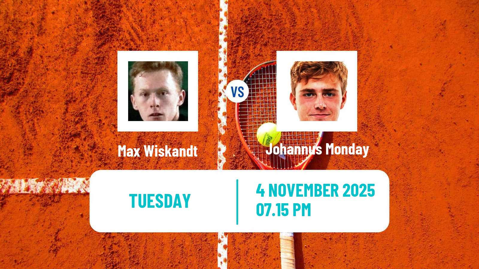 Tennis Knoxville Challenger Men Max Wiskandt - Johannus Monday
