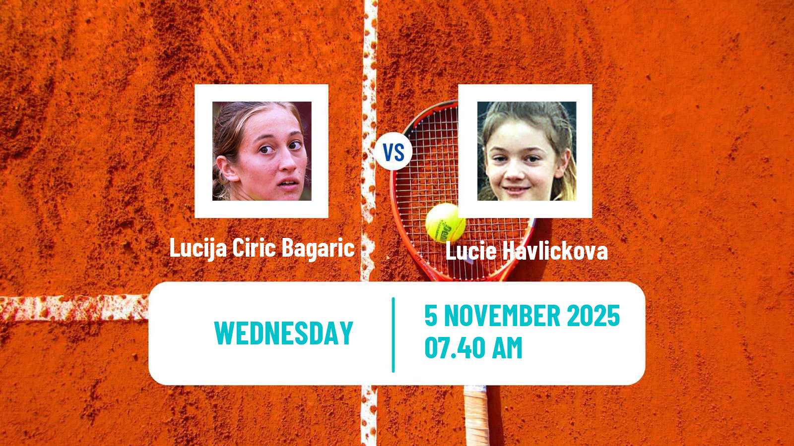Tennis ITF W35 Liberec Women Lucija Ciric Bagaric - Lucie Havlickova
